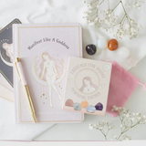 Journal Goddess Energy with Rose Quartz Pen