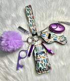 Safety Key Chains - Wristlet