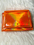 Orange Iridescent Bag