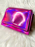 Pink Iridescent Bag