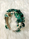 Opulence Headband - Emerald Green