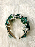 Opulence Headband - Emerald Green