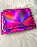 Pink Iridescent Bag