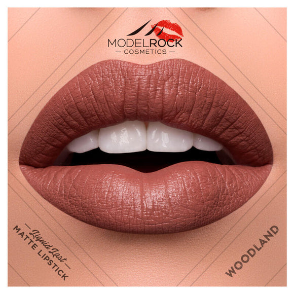 Model Rock - Liquid to Matte - Longwear Lipstick - WOODLAND