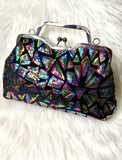 Glamour n Glitz Sequin Evening Bag - multi colour