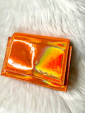 Orange Iridescent Bag