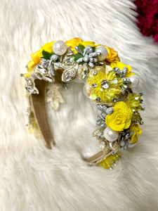 Opulence Headband - Yellow