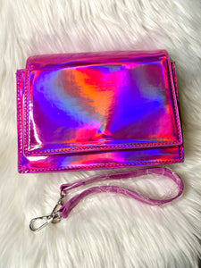 Pink Iridescent Bag