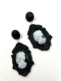 Cameo Dangle Earrings