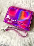 Pink Iridescent Bag