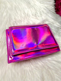 Pink Iridescent Bag