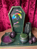 Deluxe Coffin Trinket / caddy tray