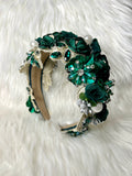 Opulence Headband - Emerald Green