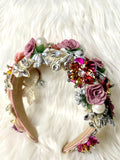 Opulence Headband - Dusty Rose