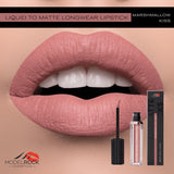 Model Rock - Liquid to Matte - Longwear Lipstick - Marshmallow Kiss