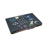 Journal Midnight Moth With Amethyst Pen 14.5cm x 21cm