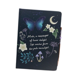 Journal Midnight Moth With Amethyst Pen 14.5cm x 21cm