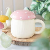 Pink Mushroom Shaped Mug