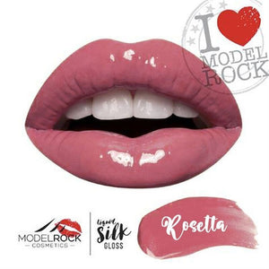 Model Rock - Luxe Silk Lip Gloss - Rosetta