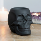 Black Skull Oil Burner and Wax Warmer