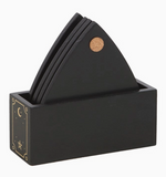 Black Talking Gothic Ouija Board Planchette Coaster Set