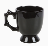 Gothic Halloween Black Spider Teacup