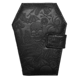 Kreepsville - Embossed Skull Coffin Wallet