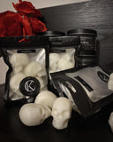 CLEARANCE Large Skull Melts Pk 4 - Candle - Musk - KC Alchemy