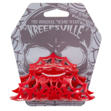 Kreepsville - Spiderweb Hair Claw Clip Red