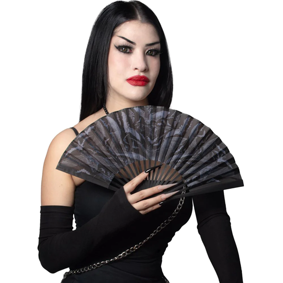 Kreepsville - Realistic Bats Fabric Fan