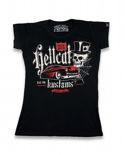Hotrod Hellcat - Ladies Kustoms Shirt