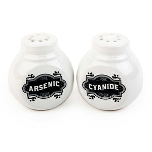 Sourpuss Arsenic and Cyanide Spice Shakers