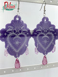 Celestial Collection 2022 - Divine Hearts Dangle Earrings