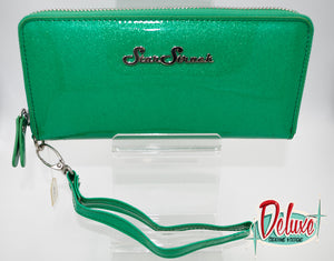 Star Struck Wristlet - Emerald Green