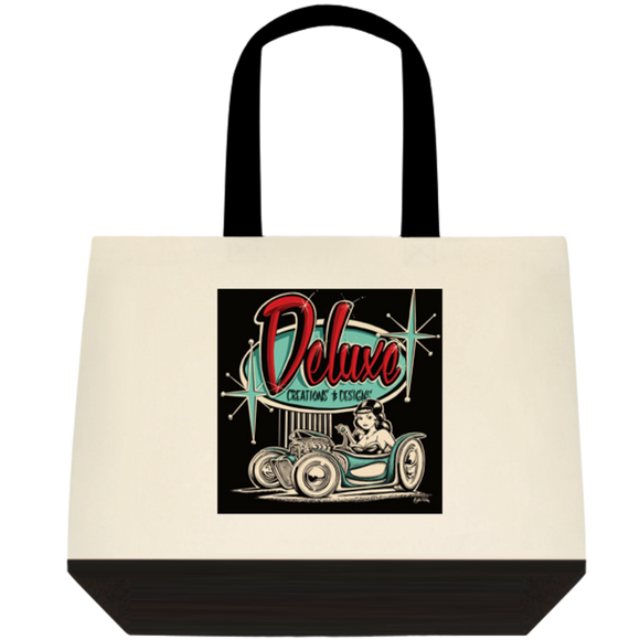 Deluxe Creations Logo - Cotton Tote Bag