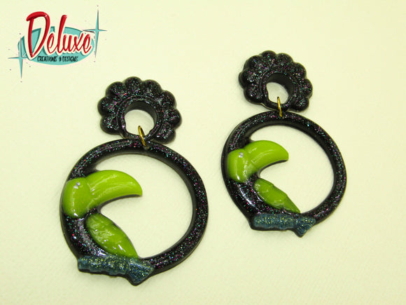 I Can Toucan - Small Hoop Earrings