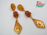 Skull Daggery  - Dangle earrings