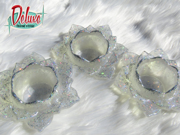 Deluxe Lotus Candle Holders