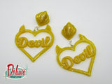 Devil and I - Dangle Earrings