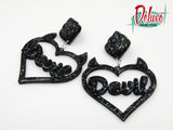Devil and I - Dangle Earrings