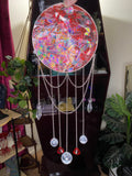 Circle sun catcher / wall decor - hanger