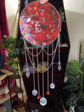Circle sun catcher / wall decor - hanger
