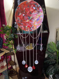 Circle sun catcher / wall decor - hanger