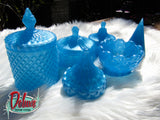 Deluxe Trinket Set - 6 piece blue set