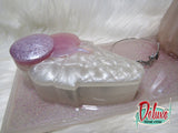 Deluxe Beauty Caddy - Slender (with Moroccan Quartz Geode)