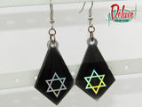 Do you believe in magic - Smaller Triangle shaped dangle earrings