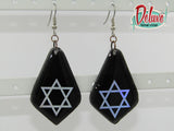 Do you believe in magic - Medium Triangle shaped dangle earrings