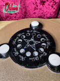Deluxe Moon Phases Candle Holder