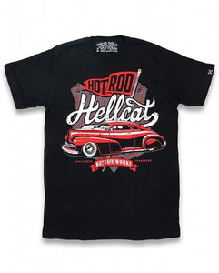 Hotrod Hellcat - Mens Kustom Works TShirt