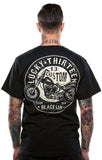 Lucky 13 - Black Sin - Men's Short sleeved T-Shirt